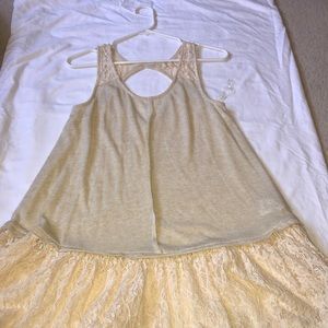 Cream Dress